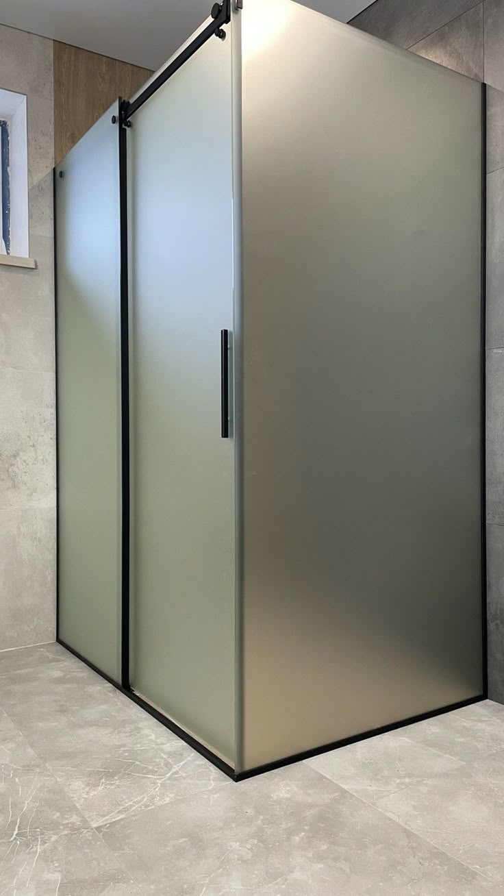 Frosted Glass Partition